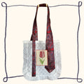 White Lace Tote Bag