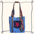 Denim Star Tote Bag